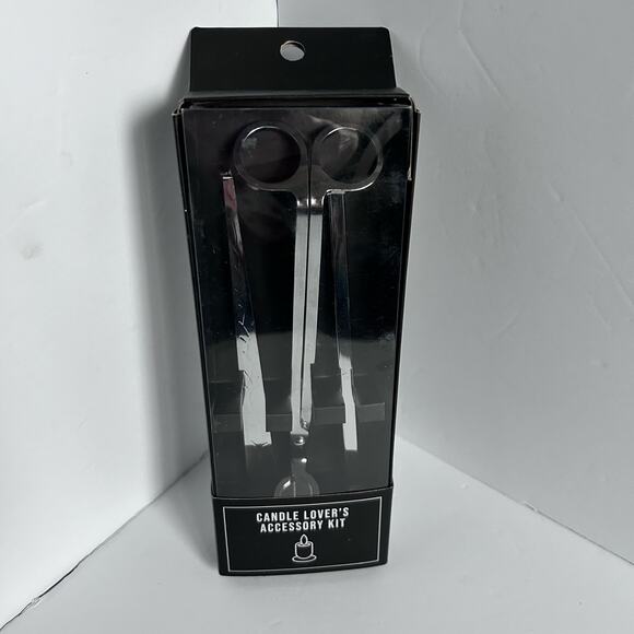 Stainless Steel Candle Accessory Set Wick Trimmer Snuffer Wick Dipper Gift Set - Picture 3 of 5